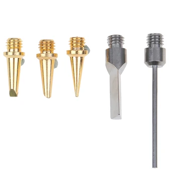 

New 5pcs Replacement Copper Tips Nozzle For HS-1115K Soldering Iron Cordless Welding Tools Gas Welding Tips