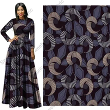 Хлопок Анкара Африканский воск настоящий голландский воск ткань африканские принты ткань высокого качества Швейные Платья материал 6 ярдов