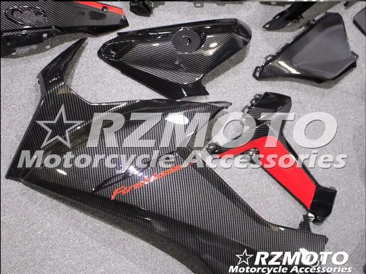Мотоциклетный обтекатель abs комплект для Honda CBR1000RR- углеродное волокно узор переводная вода печать ACEKITS Магазин № 0131