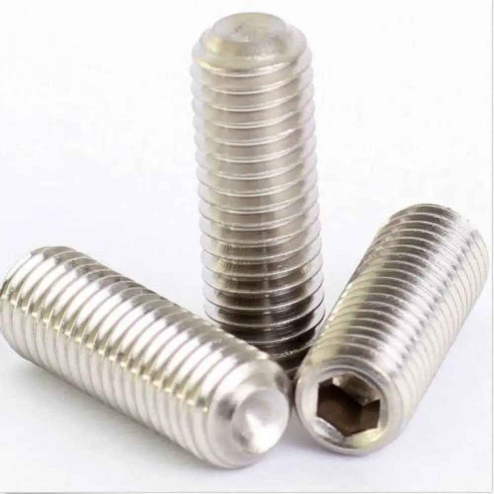 Alta Resistencia tornillos de GRUB Copa punto Allen Socket conjuntos M2 M2,5 M3 M4 M5 M6 M8 M10