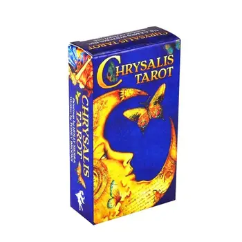 

78 Cards Deck Chrysalis Tarot Full English Oracle Family Party Board Games Playing Card Toy