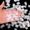 270pcs 2cm Gold Silver Snowflake Confetti Christmas Decoration For Home Artificial Snow Xmas New Year Party Decor Table Ornament ► Photo 3/6