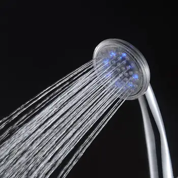 

LED Shower Head Temperature Control Bathroom Water Saving Hand Rainfall Jet Spray High Pressure Powerful Shower Head