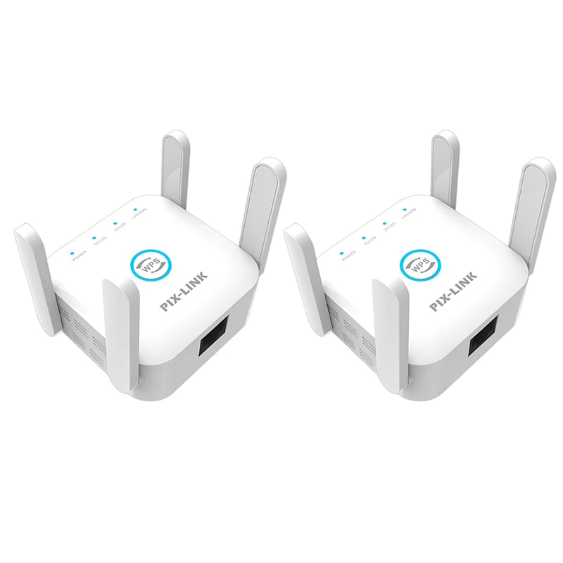 Двухчастотный усилитель беспроводного сигнала PIX-LINK 1200M ретранслятор Wi-Fi сфера