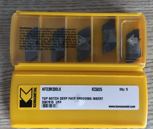 10 шт. KENNAMETAL карбидные вставки NFD3M300LK KC5025