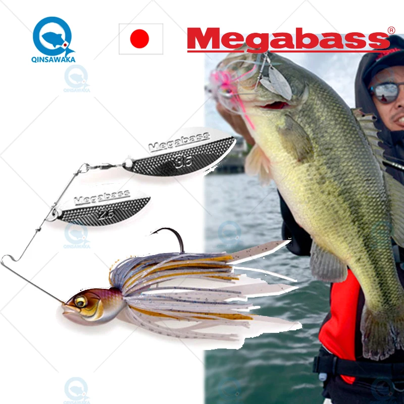 Megabass Jepang SV-3 1/2 1/4 3/8 Umpan Putar Willow Ganda
