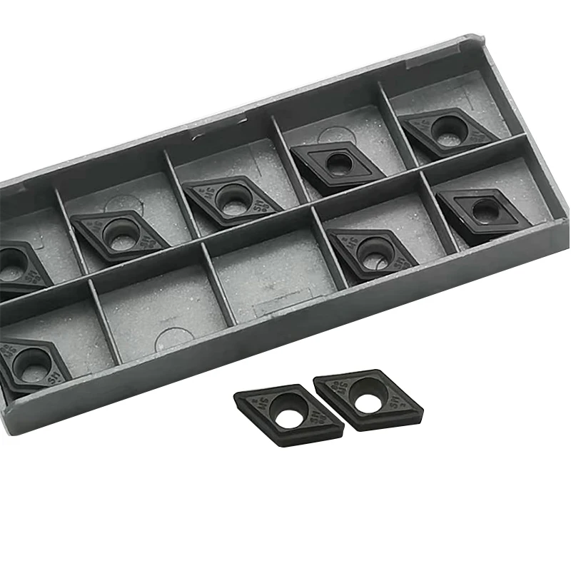 10 шт. DCMT070204 SM IC907 IC908 карбидная вставка поворотный инструмент CNC токарный станок