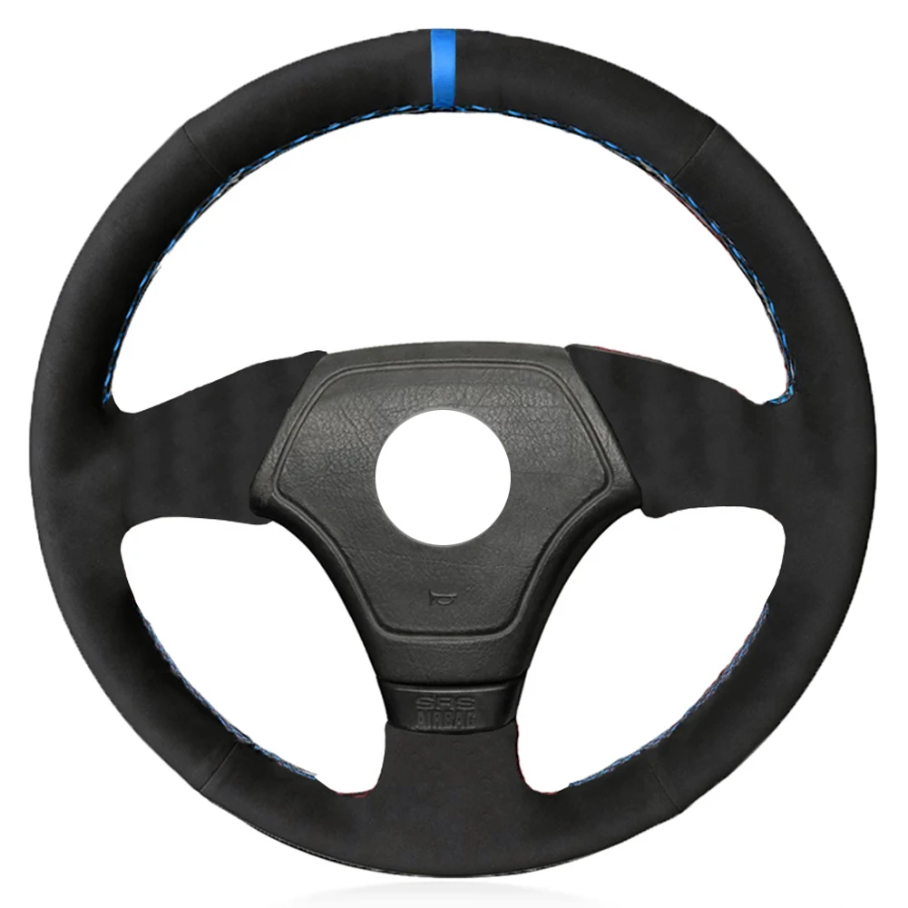 Leather Car Steering Wheel Cover Sport Anti-Slip for BMW E46 3 Series  Tuning Funda Volante Auto Accessories