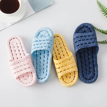 

2020 Summer Slipper Hollow out Indoor Couples Sandals Home Bathroom Anti-slip Slipper Men And Women Slipper