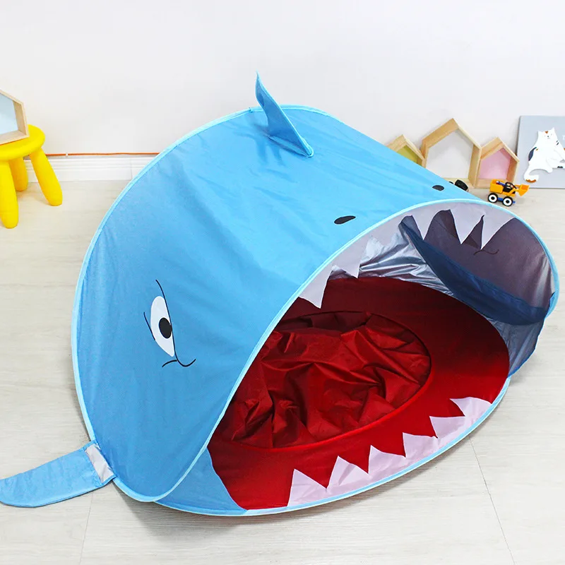 Beach tent supply cross-border Amazon quick-open and easy-to-fold children's baby beach sunshade paddling tents for kids | Игрушки и