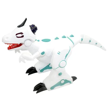

Remote Control Smoke Effect Intelligent Dance Robot jurassic world Dinosaurs Xmas Gift Kids Toys