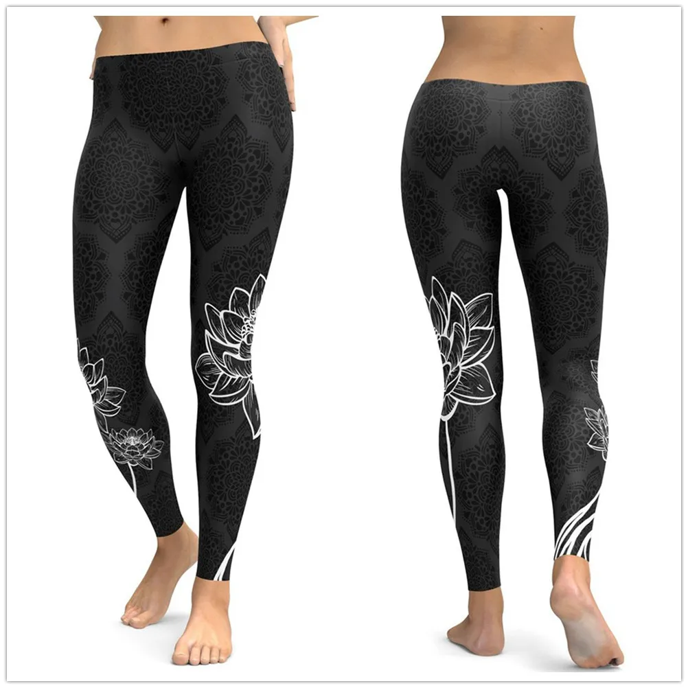 Waist Yoga Pants Breathable Gym Fitness 