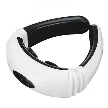 

Far Infrared Electric Neck Massager Pulse Back Heating Pain Relief Tool Health Care Relaxation Machine 6 Modes Power Control