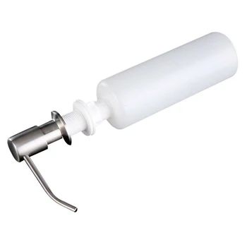 

Kitchen Toilet Bathroom Sink 300cc Soap Lotion Dispenser Bottle Stainless Steel Water-based Scrubbing Liquid High Quality