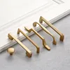 KK&FING American Solid Aluminum Alloy Gold Cabinet Handles Drawer Knobs Kitchen Cupboard Wardrobe Door Pulls Furniture Hardware ► Photo 2/6