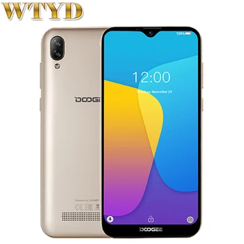 

DOOGEE X90 1GB RAM 16GB ROM WCDMA Android Go Mobile Phone 6.1'' 19:9 Waterdrop Screen 3400mAh 8MP+5MP Face Unlock Smartphone