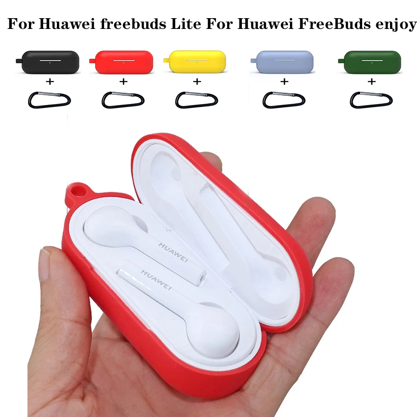 Модный силиконовый чехол для гарнитуры huawei freebuds Lite для huawei FreeBuds enjoy TWS Bluetooth беспроводной чехол для наушников funda capa