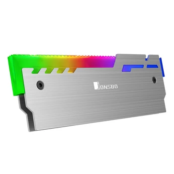 

Jonsbo RAM Cooling Heatsinks Desktop Memory Heatsink Cooler Shell ARGB Color Aluminum Heat Sink RAM Cooling Vest 2pcs