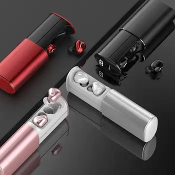 

T60 TWS Wireless Bluetooth V5.0 Earphone Headset with LED Display Charging Case