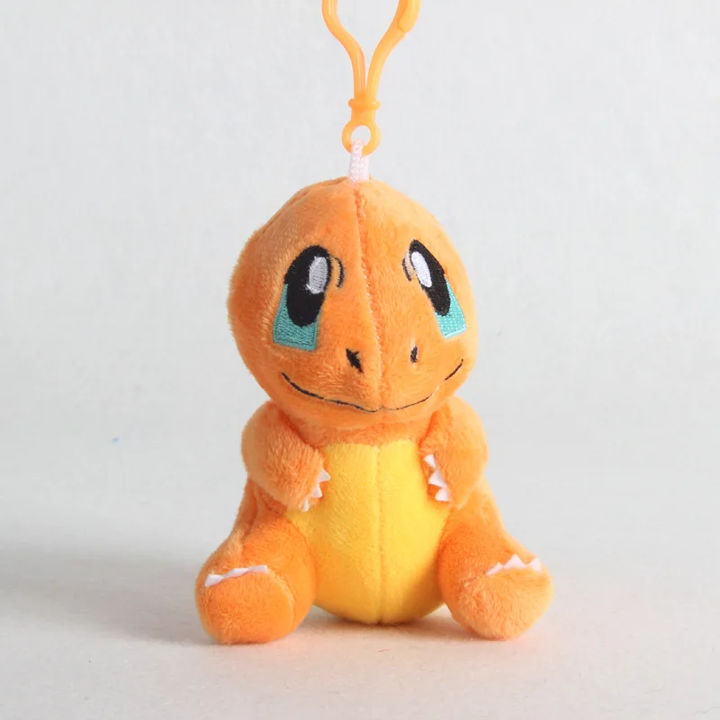 10 см Takara Tomy Pokemon Pikachu Eevee плюшевые игрушки Jigglypuff Charmander Gengar Bulbasaur плюшевые игрушки для детей - Цвет: xiaohuolong