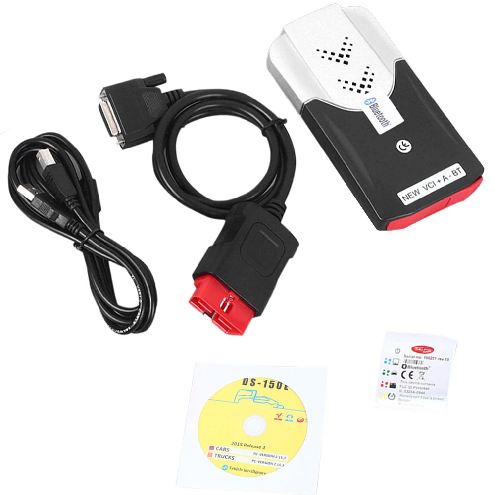 VEHEMO Bluetooth Авто диагностический инструмент автоматическое устройство автомобиля OBD2 R3 TCS CDP аксессуары для обслуживания многоязычный