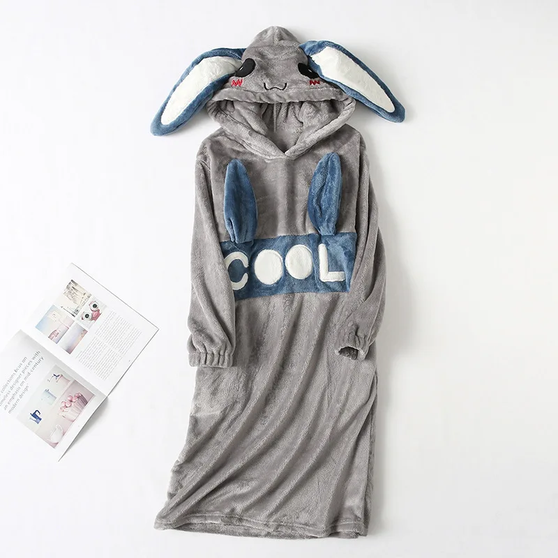 

One's Pajamas Women's Autumn And Winter Online Celebrity-Cute Winter Winter Furry Students GIRL'S Adorable Entity