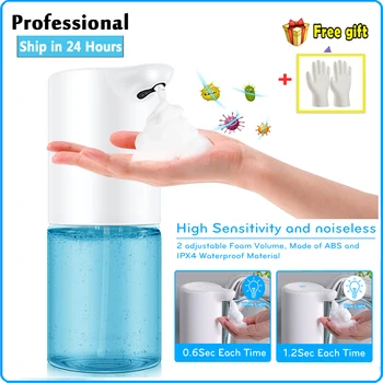 

Automatic Foam Soap Dispenser Smart Sensor Touchless Soap Dispensers Bathroom Automatic Induction Liquid Foam Hand Washer 320ML