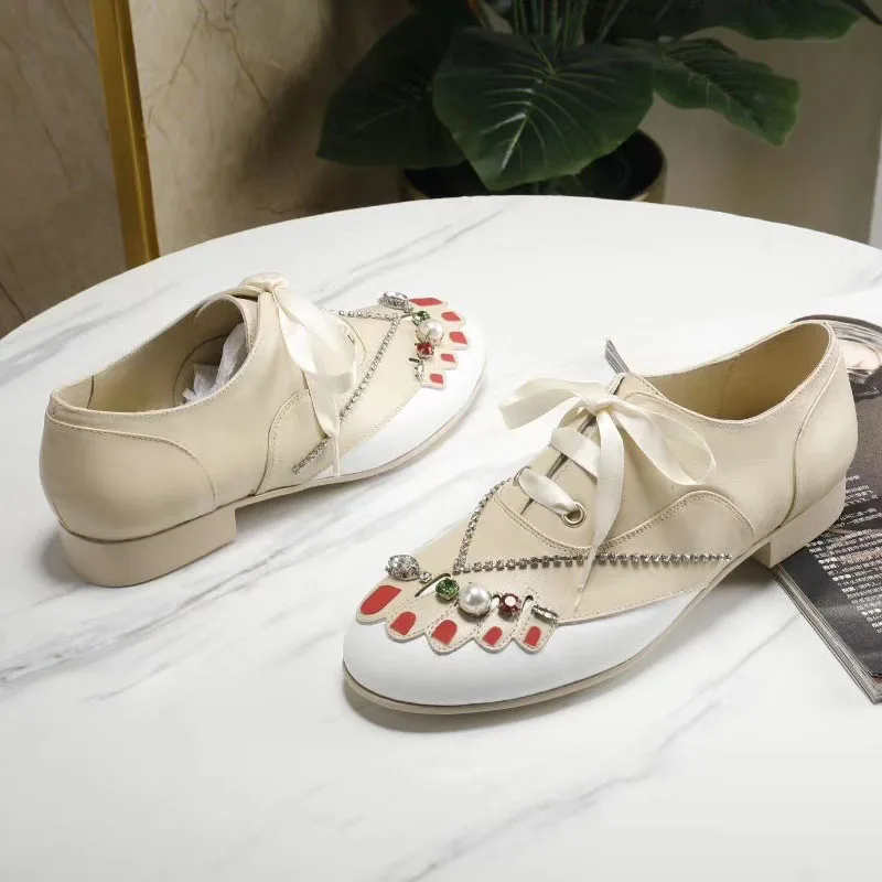 Женские туфли на плоской подошве Zapatos De Mujer дамские без шнурков с кристаллами