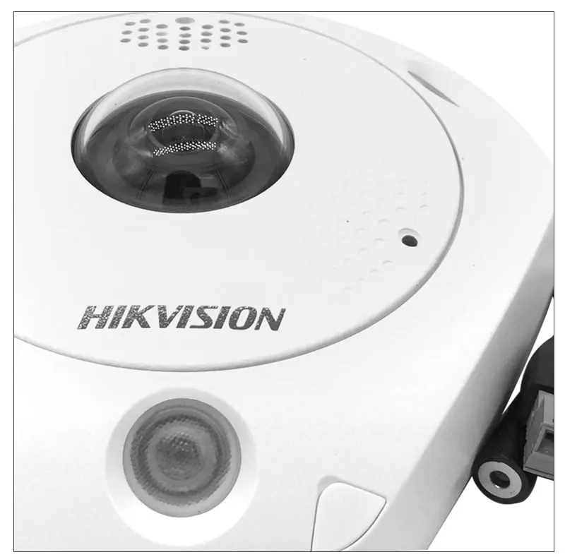 HIKVISION DS-2CD6362F-IVS китайская версия 6MP Fisheye View водостойкая ip-камера поддержка SD карта/PoE/IR ONVIF