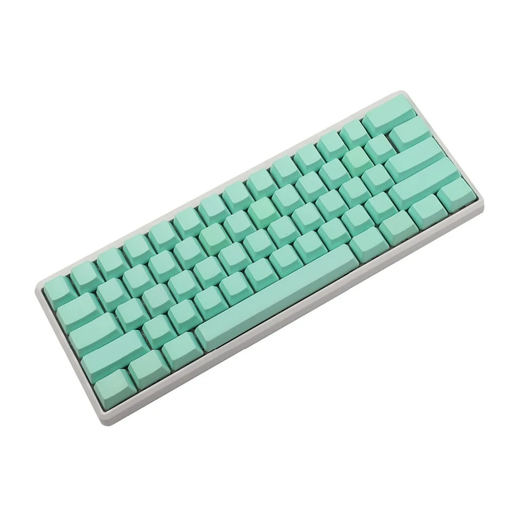 branco preto cinza verde em branco grosso pbt oem perfil chave iso ansi keycaps para mx switches teclado mecânico