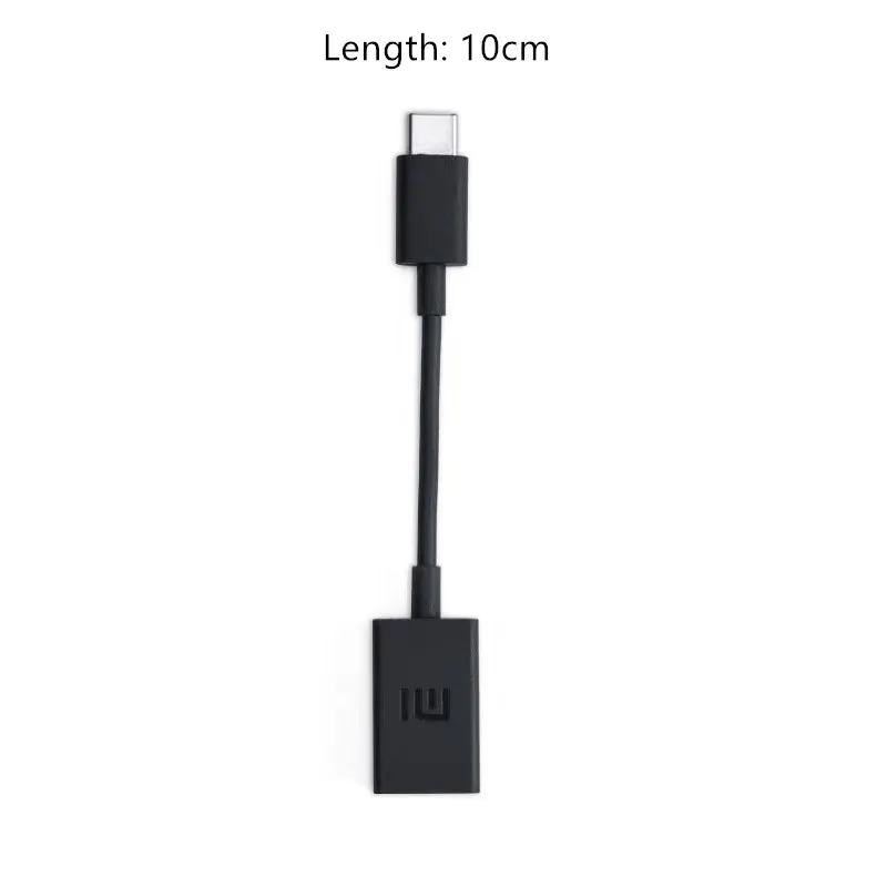 XIAO mi usb type C OTG Кабель-адаптер 10 см type C-USB разъем для mi K20/PRO 9 9SE 6 6X8 8SE mi X3 Red mi Note7 CC9