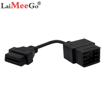 

For Toyota 17Pin to OBD2 16Pin Female OBD Extension Connector Cable Diagnostic For Toyota 17 Pin DLC Lead OBD II 16Pin Cable