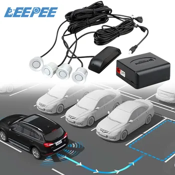 

Backlight Display With 4 Sensors Car LED Parking Sensor Auto Parktronic Radar Monitor Reverse Backup Detector System Intelligent