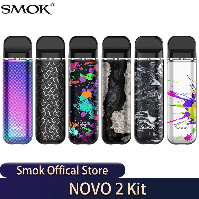 Оригинальный электронных сигарет SMOK Ново 2 Pod Системы комплект мл 800 мАч