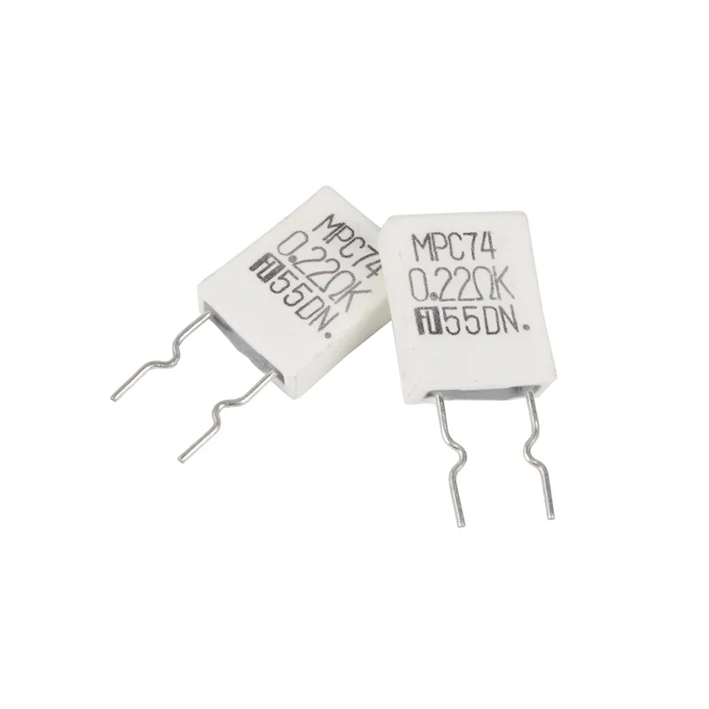 10 шт. японская FUTABA MPC74 5 Вт 0 22 Ом неиндуктивный вертикальный Керамический резистор
