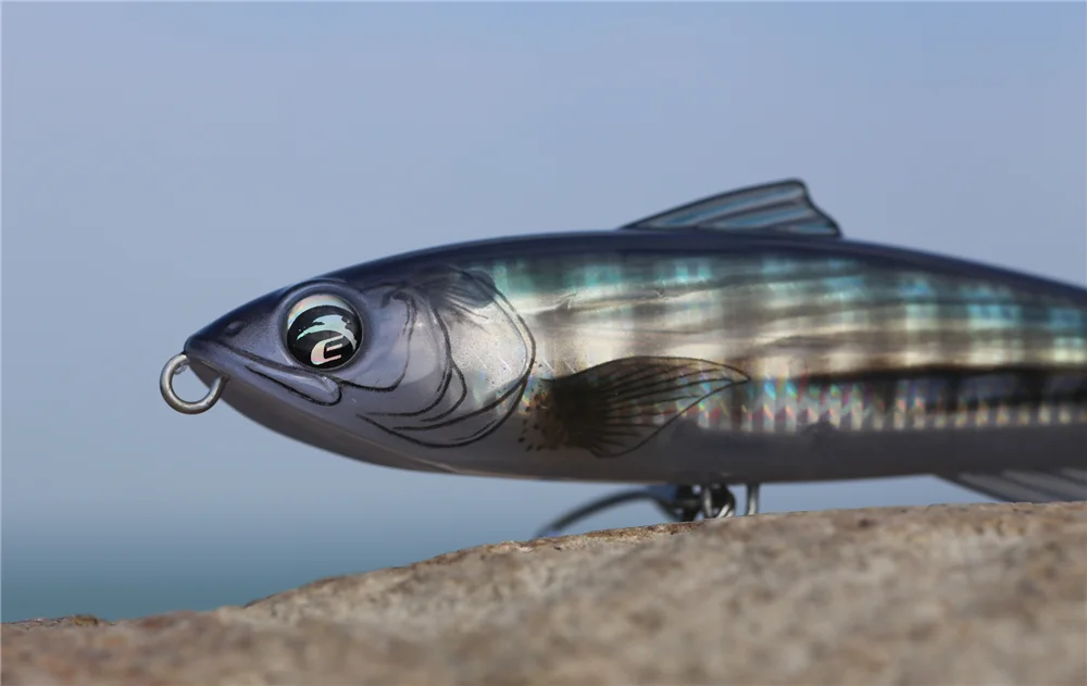 Le Fish 180 мм 87 г с VMC крючком большой карандаш для тунца