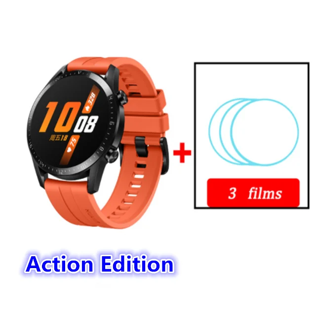 Серый Новейшие часы huawei GT 2, умные часы с Bluetooth, умные часы 5,1, умные часы с функцией звонка и сердечного ритма - Цвет: Серый