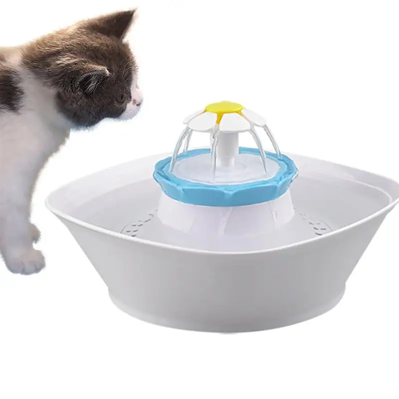 2.3L автоматический фонтан для кошачьей воды, светодиодный Электрический немой питатель для воды, поилка для домашних животных, дозатор напитков для кошек и собак