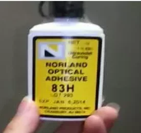 

NORLAND NOA83H UV optical curing adhesive Ultraviolet UV glue for bonding optical devices