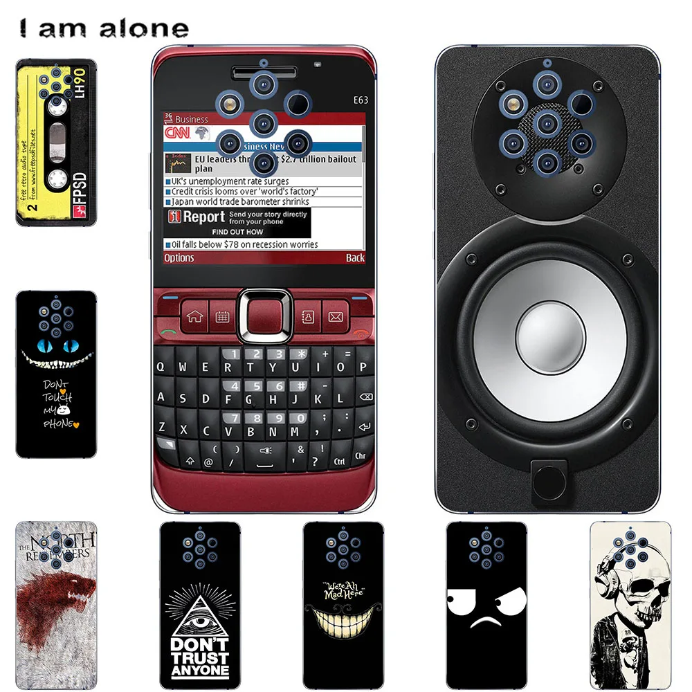 I Am Alone Phone Case For Nokia 8 8 Sirocco 8 1 9 Pureview Mobile Cover Cute Fashion Cartoon Painted Shell Bag Aliexpress Cellphones Telecommunications