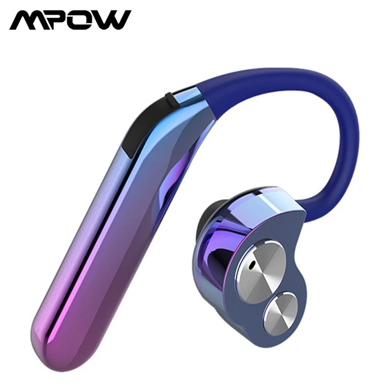 Mpow обновленный X6 TWS Bluetooth 5,0 наушники стерео HIFI Звук наушники классный ушной крючок дизайн 10-12 часов долгое время воспроизведения наушников