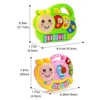 Kid Cartoon Piano Keyboard Game Electronic Multifunctional Toy Animal Sound Flashing Light Baby Instrument Educational Toys Gift 2