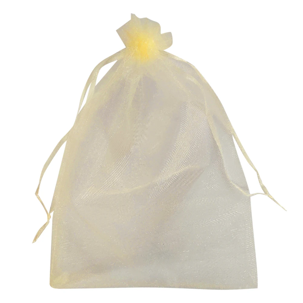 50pcs Grapes Apples Fruit Protection Bag Against Insect Anti Bird Garden Drawstring Net Bag Grow Bags Candy Gift Packaging Bag
