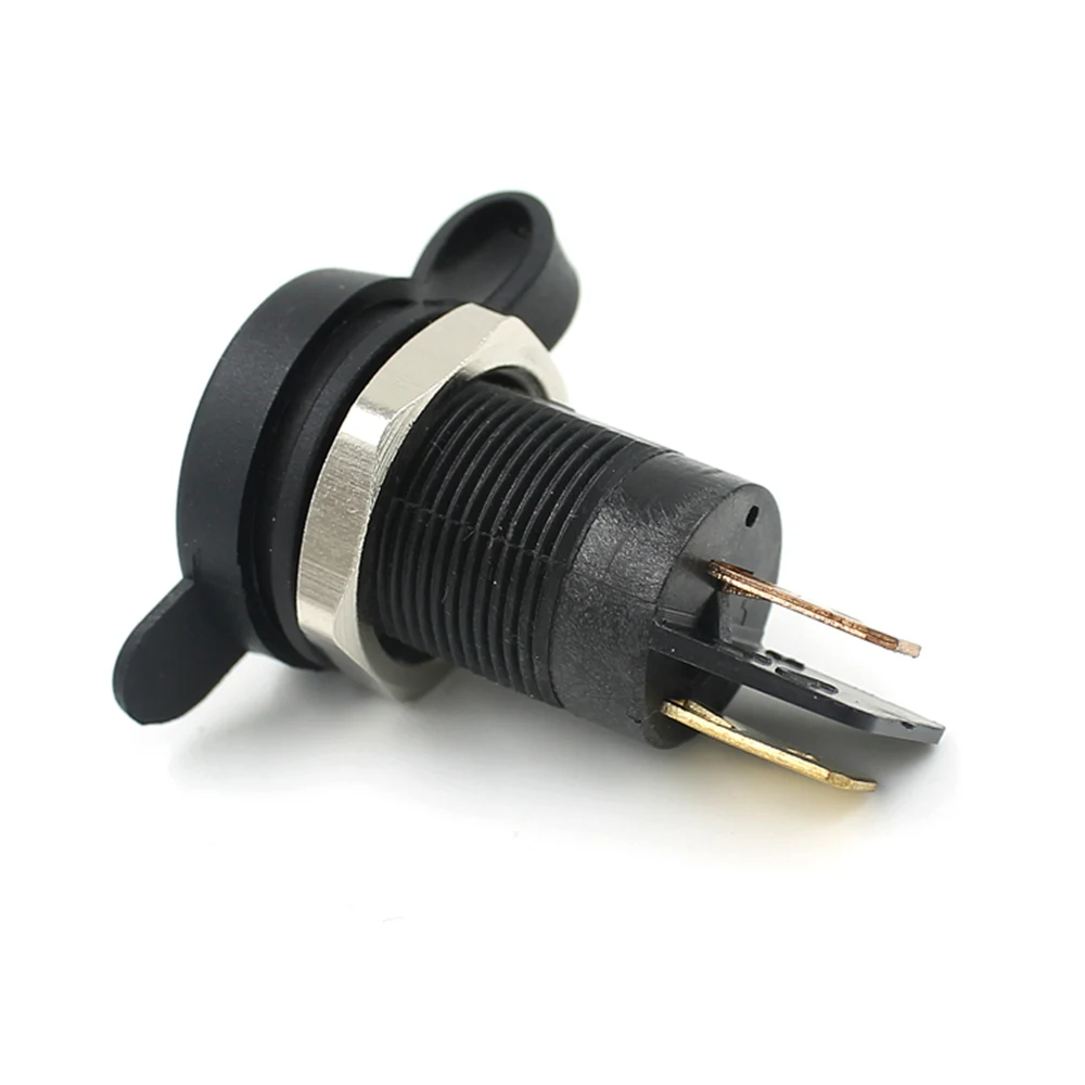 12 V-24 V европейскими нормами прикуриватель для мотоциклов Мощность Разъем гнездо для автомобильного прикуривателя мать сиденье для машин и мотоциклов