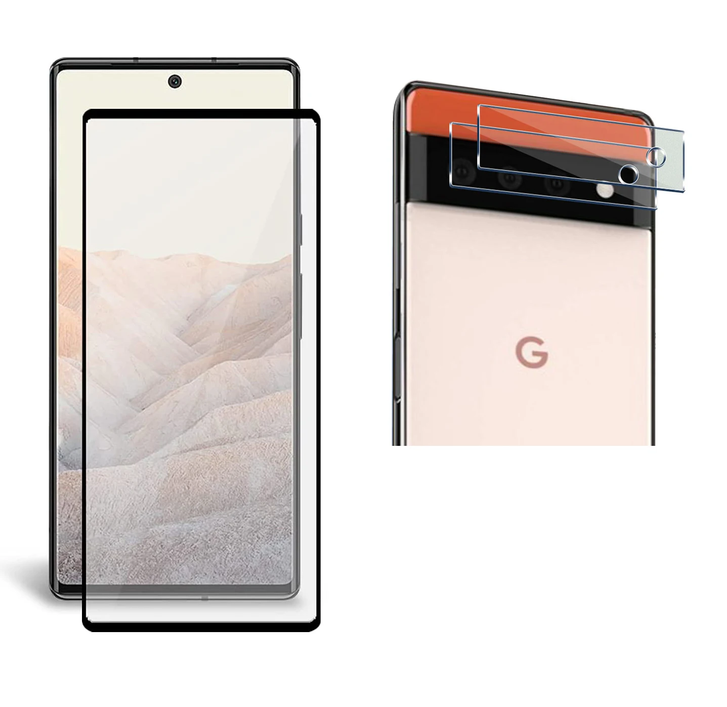 3D изогнутое закаленное стекло для защиты экрана защитная пленка Google Pixel 6 Pro Pixel6