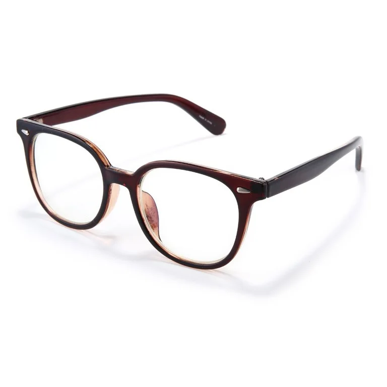 square brown Vazrobe Компьютерные очки для мужчин и женщин защита от синего излучения очки оправа рабочие игровые тонированные очки Защита глаз Леопард - Цвет оправы: square brown