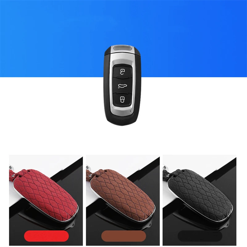 Замшевые Кожаные ключи чехол для Geely Atlas Boyue NL3 Emgrand X7 SUV GT GC9 borui EC7 EC718EC715 Global Hawk GX7 LYNK &