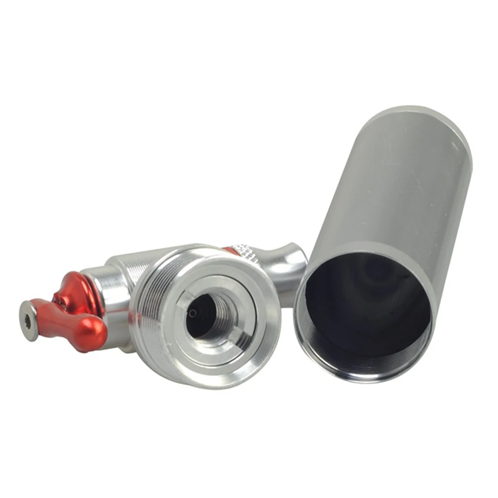 Portable CO2 Inflator Durable Aluminium Alloy Cycling Easy Operate Mini Bicycle Pump Accessories Basketball Tire Mountain Bike