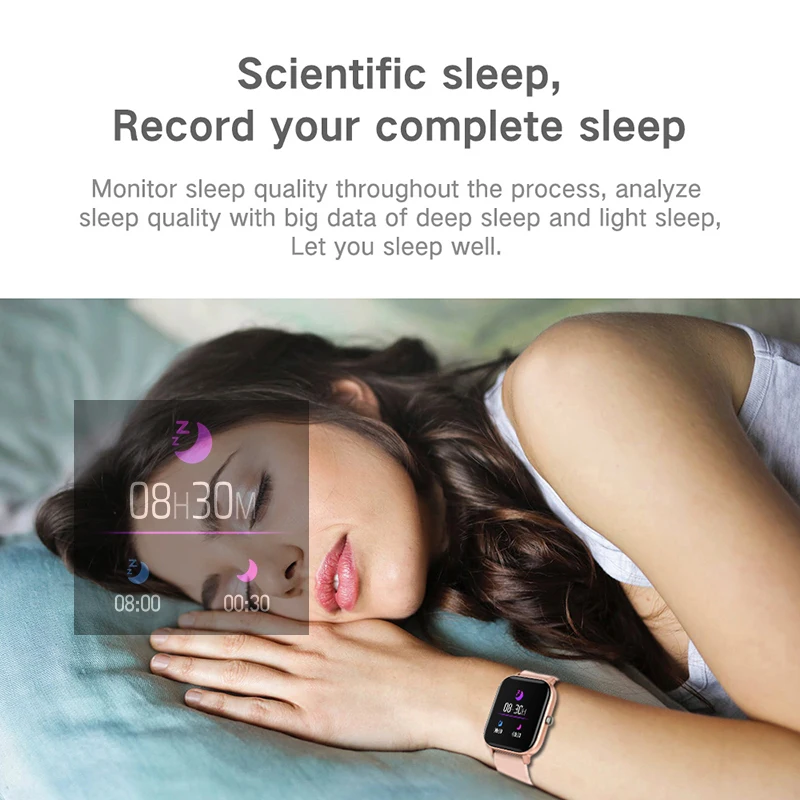 LIGE для женщин smart watch мужчин и водонепроницаемые спортивные iPhone Android Смарт часы