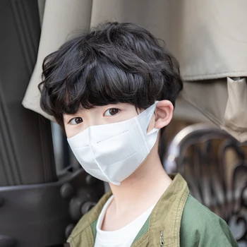 

30pcs/lot Children Mask Mouth Filter 3 Layers 4D Anti Bacteria Germ Dustproof Disposable meltblown Mask for 2~10 Years old